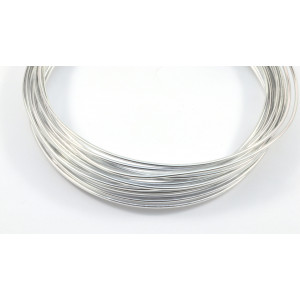 Aluminum wire 12 gauge silver